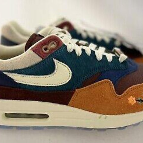 Nike x Kasina Air Max 1 SP WonAng Orange Size 10 DQ8475800 - Picture 4 of 8